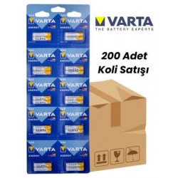 Varta 4103229482 Energy AAA Alkalin İnce Pil 200'lü Koli Satış