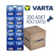 Varta 4103229482 Energy AAA Alkalin İnce Pil 200'lü Koli Satış
