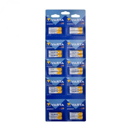 Varta 4106229482 Energy AA Alkalin Kalem Pil 200'lü Koli Satış Varta 4106229482 Energy AA Alkalin Kalem Pil 200'lü Koli Satış