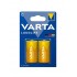 Varta Longlife Alkalin C Orta Boy 2'li Pil (Blister)