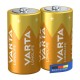 Varta Longlife Alkalin C Orta Boy 2'li Pil (Blister) Varta Longlife Alkalin C Orta Boy 2'li Pil (Blister)