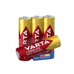 Varta 4706 Longlife Max Power Alkalin AA Kalem Pil 4'lü Blister Varta 4706 Longlife Max Power Alkalin AA Kalem Pil 4'lü Blister
