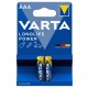 Varta 4903 Longlife Power Alkalin AAA İnce Kalem Pil 2'li Paket (Blister) Varta 4903 Longlife Power Alkalin AAA İnce Kalem Pil 2'li Paket (Blister)