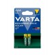 Varta 550mAh AAA İnce Şarjlı Telsiz Telefon Pili 2li Blister
