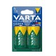 Varta 56720 Power 3000mAh D Şarj Edilebilir Büyük Pil 2li Blister