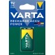 Varta Accu Power 9V 200mAh Şarjlı Pil Tekli Paket Varta Accu Power 9V 200mAh Şarjlı Pil Tekli Paket