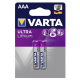 Varta 6103 Ultra Lityum AAA İnce Kalem Pil 2'li Paket (Blister)