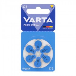 Varta 675 Numara Kulaklık İşitme Cihazı Pili (6'lı Paket) Varta 675 Numara Kulaklık İşitme Cihazı Pili (6'lı Paket)