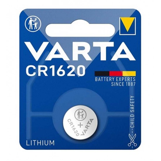 Varta CR1620 3v Lityum Pil Tekli Blister Ambalaj