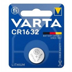 Varta CR1632 Lityum 6632 3V Pil Tekli Blister Varta CR1632 Lityum 6632 3V Pil Tekli Blister