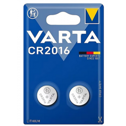Varta CR2016 3 Volt Lityum 2'li Pil (Blister) Varta CR2016 3 Volt Lityum 2'li Pil (Blister)