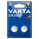 VARTA CR2025 3V Lityum Pil 2'li Paket (Blister) VARTA CR2025 3V Lityum Pil 2'li Paket (Blister)