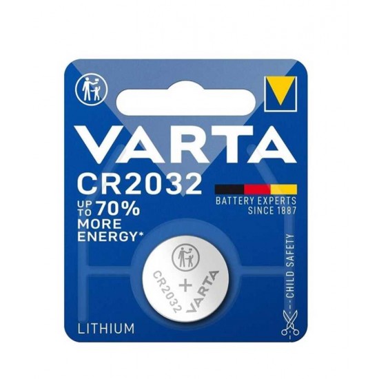 Varta CR2032 3v Lityum Pil Tekli Ambalaj Varta CR2032 3v Lityum Pil Tekli Ambalaj