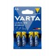 Varta 4906 Longlife Power Alkalin AA Kalem Pil 4'lü Paket (Blister) Varta 4906 Longlife Power Alkalin AA Kalem Pil 4'lü Paket (Blister)