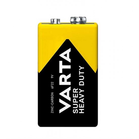 Varta Superlife 9v Çinko Karbon Pil Tekli Shrink Ambalaj Varta Superlife 9v Çinko Karbon Pil Tekli Shrink Ambalaj