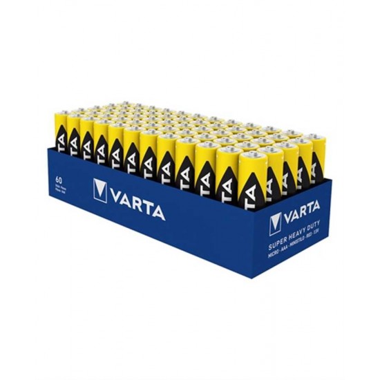 Varta Superlife Çinko Karbon AAA 60lı Kutu Varta Superlife Çinko Karbon AAA 60lı Kutu