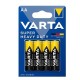 Varta Super Heavy Duty / SuperLife Manganez AA Kalem Pil 4'lü Paket (Blister)