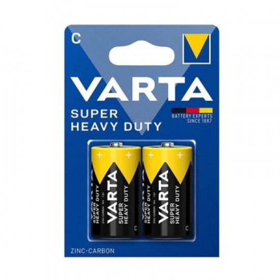 Varta Superlife / Super Heavy Duty Manganez C Orta Boy Pil 2'li Paket (Blister) Varta Superlife / Super Heavy Duty Manganez C Orta Boy Pil 2'li Paket (Blister)