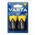 VARTA SuperLife / Super Heavy Duty D Büyük Boy Pil 2'li Paket (Blister)