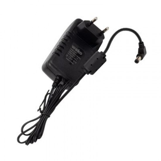 Weko 25.2 Volt - 1 Amper 5.5*2.5 Uçlu Priz Tipi Adaptör