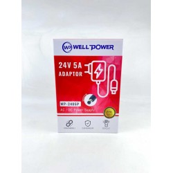 WELLPOWER WP-2405P Adaptör 24 Volt 5 Amper WELLPOWER WP-2405P Adaptör 24 Volt 5 Amper