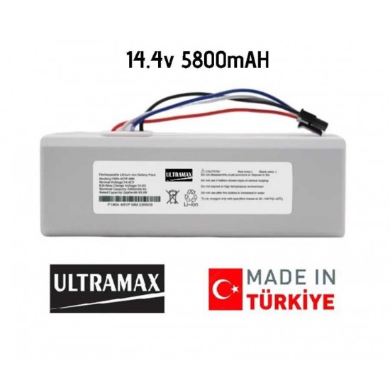 Xiaomi Mop 1C 2in1 5800mAh Uyumlu Batarya Robot Süpürge Pili Xiaomi Mop 1C 2in1 5800mAh Uyumlu Batarya Robot Süpürge Pili
