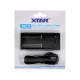 XTAR MC2 İkili Pil Şarj Aleti 18650 21700 Li-ion Akıllı Şarj Cihazı USB