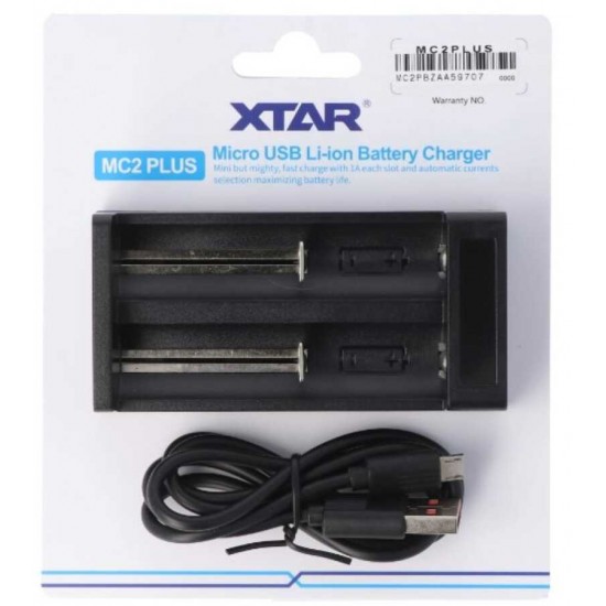XTAR MC2 İkili Pil Şarj Aleti 18650 21700 Li-ion Akıllı Şarj Cihazı USB