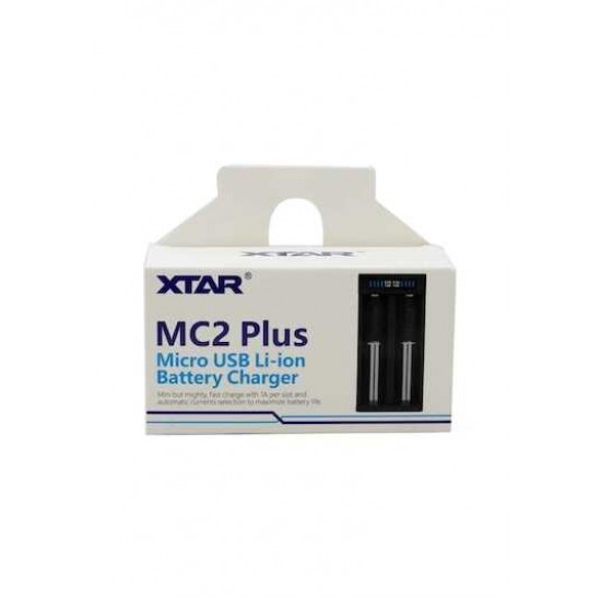 XTAR MC2 Plus Pil Şarj Aleti 18650 21700 Li-ion Akıllı Çiftli Şarj Cihazı USB