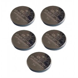 Yale HSA6060 Alarm kumandası için CR2032 3V Lityum Para Pil 5'li Blister