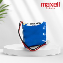 Maxell 4'lü Taksi Durağı Pili Kablolu Alkalin Batarya 6v