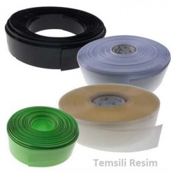 1 Metre 100mm Pil Grubu Daralan Makaron PVC Shrink