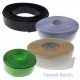 16699 10 Metre 100mm Pil için Mavi Renk Daralan Makaron PVC Shrink