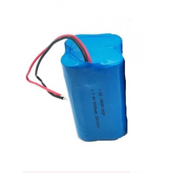 16673 7.4V Şarj Edilebilir Pil Paketi 2s2p 18650 5200mAh Li-ion Piller