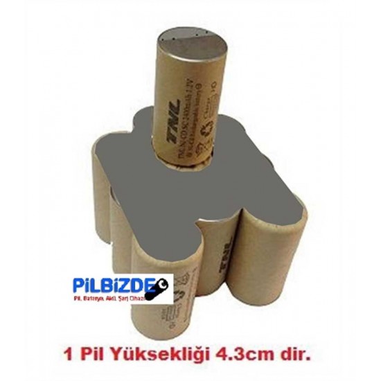 11589 Dewalt 12v Batarya için 2000mAH Pil Değişim Grubu