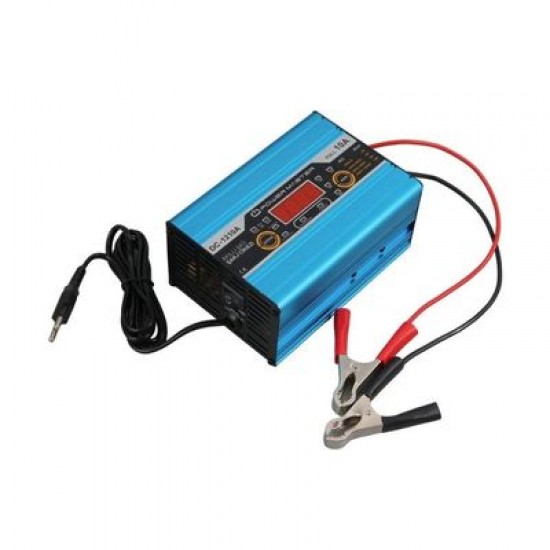 16917 Powermaster DC-1210A 12 Volt Max 10 Amper Digital Ekranlı Akıllı Akü Şarj Cihazı