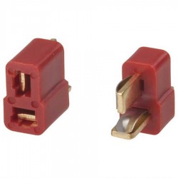 T PLUG DEANS 2 Pin Dişi Erkek RC Pil Konnektör