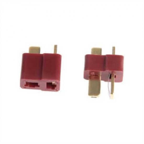 16525 T PLUG DEANS 2 Pin Dişi Erkek RC Pil Konnektör