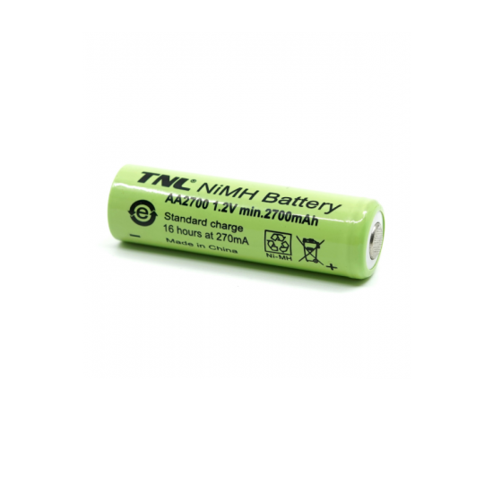 10752 TNL 2700mAh 1.2v Puntalı AA Başlıksız NiMH Şarj Edilebilir Pil