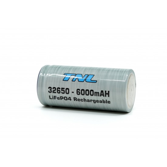 16472 TNL 32650 6000mAH 3.2 LiFePO4 Başlıksız Şarj Edilebilir Pil