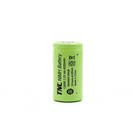 TNL 4500mAh Şarjlı C Size Ni-MH Orta Boy Şarjlı Pil