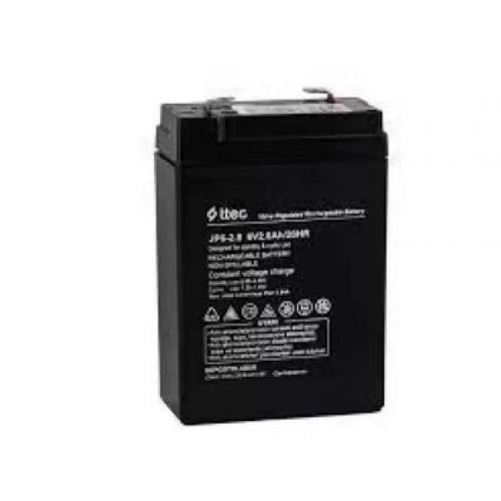 16863 Ttec 6V 2.8Ah Bakımsız Kuru Akü