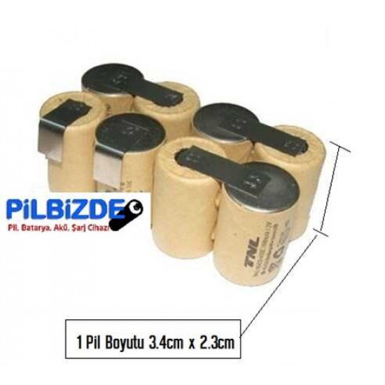11973 Würth 9.6v Batarya için 1500mAH Pil Grubu