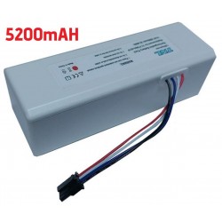 Xiaomi Mi Vacuum Mop 1c 2in1 Stytj01zhm Robot Süpürge Için 14.4v 5200mah Muadil Batarya YÜKSEK MAH