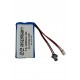 7.4v 2800Mah Rc Oyuncak Pili Siyah soketli