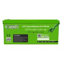 Orbit 24V 100Ah Marine Lityum LiFePO4 Akü Orbit 24V 100Ah Marine Lityum LiFePO4 Akü