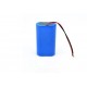 17148 Radyo için 7.4v 2600mah Li-ion Pcbli 18650 lion Şarjlı Pil