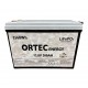 Ortec 12.8V 200AH LiFePO4 Lityum Akü 2560 Wh Yeni Nesil 2024 Üretim