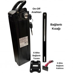 Ortec Rks 36V 10AH Yeni Nesil Elektrikli Bisiklet Bataryası Ortec Rks 36V 10AH Yeni Nesil Elektrikli Bisiklet Bataryası