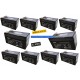 21582 TTEC 12V 1.3Ah Akü 10 Adet